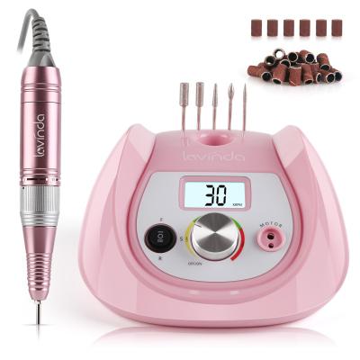 China Nail Salon Acrylic Nail Drill Machine 30000 For Beginner DIY Nail Art Manicure Machine for sale