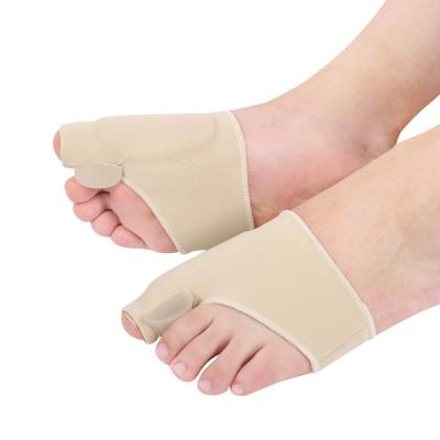 China 1Pair Adjustable Protection Brace Hallux Valgus Valgus Foot Toe Separator Bunion Corrector Adjustable for sale