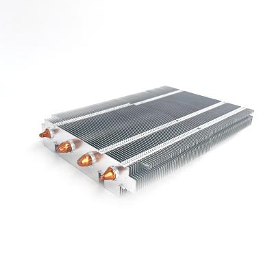 China Disipador de calor de aluminio primo 1000w de la materia AL6063 con el heatpipe para la luz de inundación del LED en venta