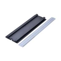 China Grote vlakke de Profielen Zwarte ODM Praktische T3-T8 van Aluminiumheatsink Bui Te koop
