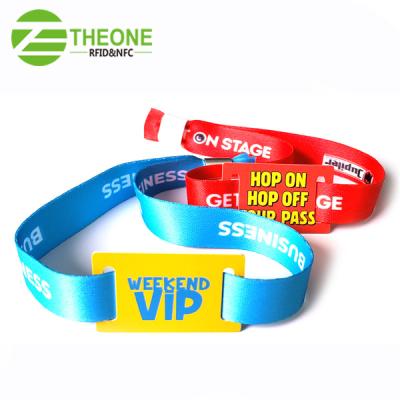 China Africa ONE rfid wristband for cashless ticket and festival payment for sale