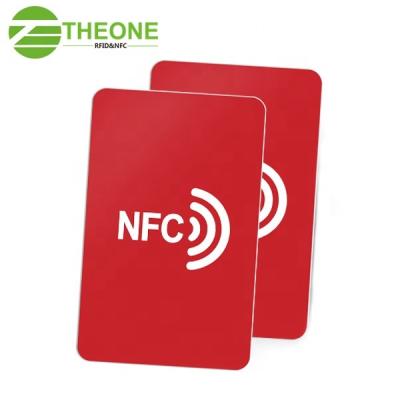 China Custom printable access control PET 13.56mhz nfc N-tag 213 rfid access control ticket card tag for parking for sale