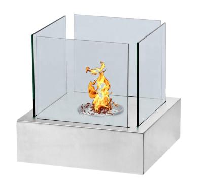 China Home/Hotel/Restaurant Decoration Bio Ethanol Burner Ventless Tabletop Fireplace for sale