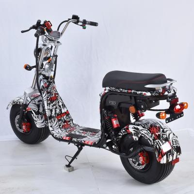 China Hot Big Fat Wheel Chopper Fat Bike Kush Sale Europe eec Citycoco Electric Scooter for sale