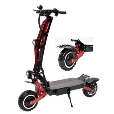 China Powerful 60v 6000w Dual Motor 11inch 13inch Fat Tire Electric Scooter Foldable 2 Wheels E Scooter For Adult for sale