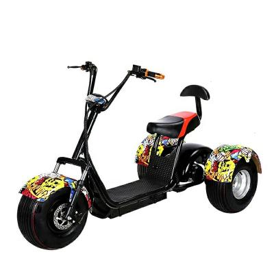 China Cheap adult closed 3 wheel handicapped electric tricycle /mobility scooter for sale