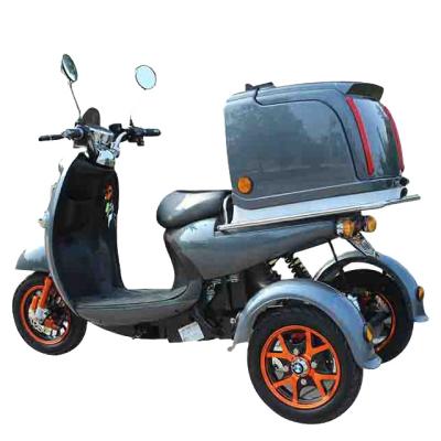 China 2020 newest 1000w scooters electric adults scooter 3 wheel 3 seats kick play moto electric mobility lifan electric tricycle for sale