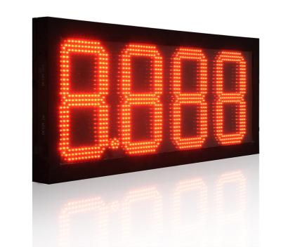 China Regular digital gas station price display for sale