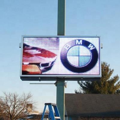 China DIP P10 Outdoor Module Size 320x320mm Outdoor Front Services Led Display for sale