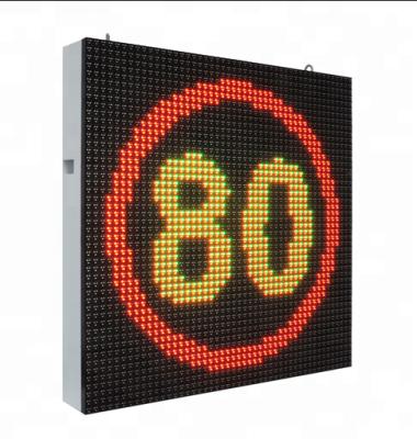 China P31.25 Dot Matrix High Way Traffic Outdoor Speed ​​Limit Sign Factory for sale