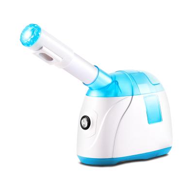 China Factory Wholesale Professional 360 Degree Rotation Lighting Multifunctional Cold Facial Steamer for sale