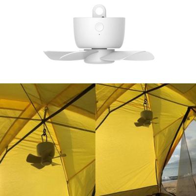 China China Hot Cheap Price USB Rechargabke Wholesale Modern Design Amazon Sale Tent Hanging Fan Mini Camping USB Ceiling Fan for sale