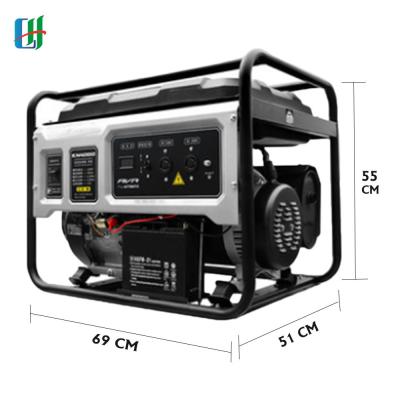 China 6.5KW / 6KW / 8KW / 10KW gerador de gasolina para casa personalização e pedido personalizado à venda