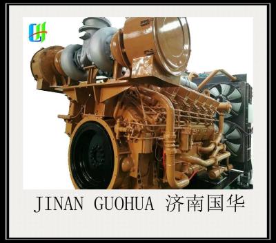 China Cylinder Arrangement Form V 882kw 1000HP Jichai Chidong Z12V190b Marine Diesel Engine for sale