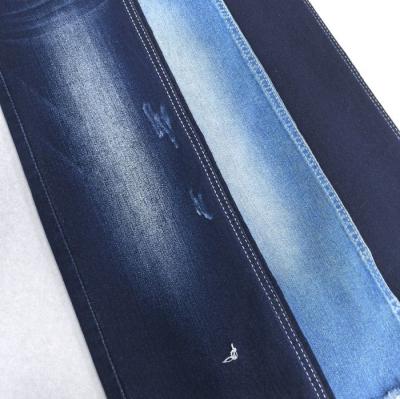 China Satin Good Elastic Denim Fabric For Lady Man And Kids Jeans for sale