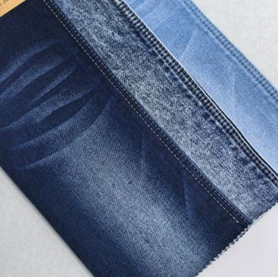 China Dark Blue 9.5oz Bangladesh Fake Knitted Denim Fabric For Kid Or Man for sale