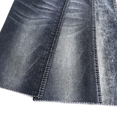 China 8.2oz Fake Strick Denim Stoff Schwarze Farbe Bangladesch 27S Gewicht zu verkaufen