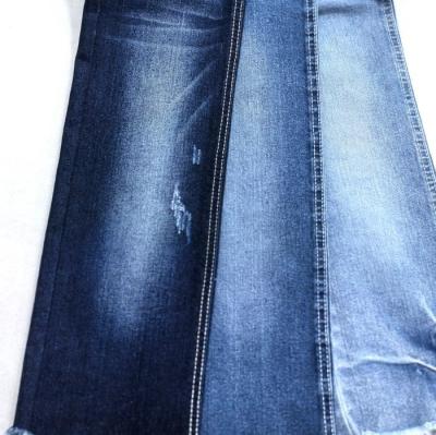 China Super donkerblauw 11.2OZ zwaargewicht denim stof voor jeans broek Te koop