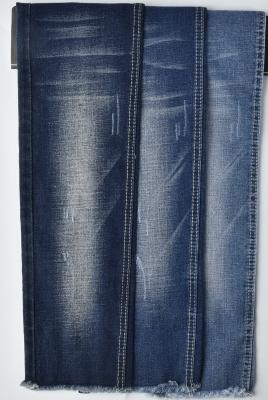 Chine 10 oz de coton polyester spandex denim tissu Twill vêtement Jean canapé à vendre