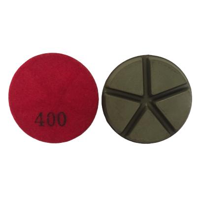 China Ceramic Concrete Floor Series 3 Inch Diamond Floor Polishing Protector Dry Grinding Concrete for sale