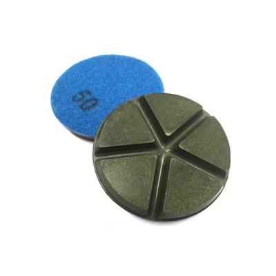 China Ceramic Emery Concrete Floor Series 3 Inch Polishing Pad For Emery Concrete Floor for sale