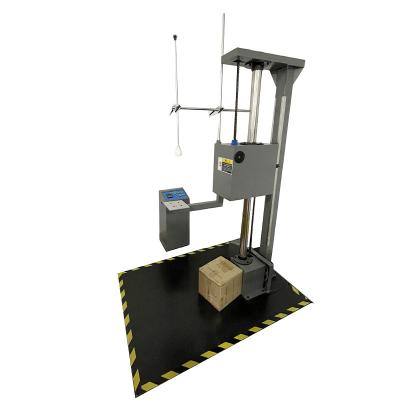 China Single Arm Package Drop Tester Lightweight Drop Free Fall Drop Impact Test Machine No Bigger Than 1000x800x1000mm for sale