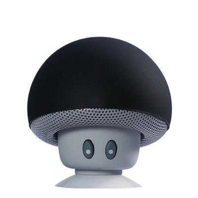 China Video Call Radio Portable Mushroom Speaker With Sucker Phone Holder Mini Wireless Speaker for sale