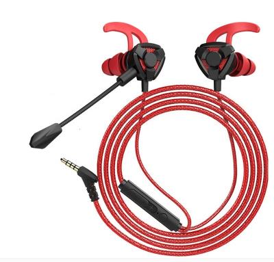 China Comfortable Wearing Game Earbuds, Headphones With Mic Wired Adjustable In-Ear Headphones E-sport Earphones For Nintendo Switch, PS4, PC, Laptop for sale