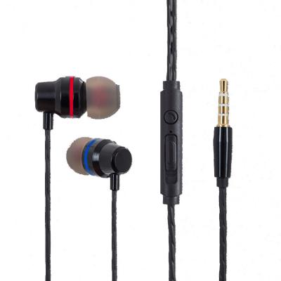 China Super Bass China Factory OEM Wired Headphones In Ear Headphones With Mic Volume Control Hi-Res Stereo Sports Headphones With 3.5mm Jack for sale