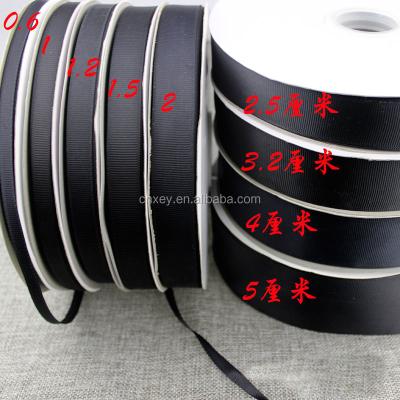 China Silk White Bow Silk White Gift Wrapping Ribbon Holographic Ribbon DIY Grosgrain Wrapping Ribbon Black Ribbon for sale