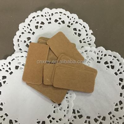 China Cute Diy Gift Vouchers 2x4cm Europe Paper Blank Card Packaging for sale