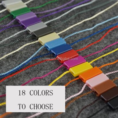 China Sustainable Colorful Hang Tag Yarn Tag Rope Tag Twine For Clothing for sale