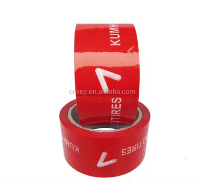 China Waterproof Custom Colored Adhesive Tape Warning Device Cardboard Sealing Tape for sale