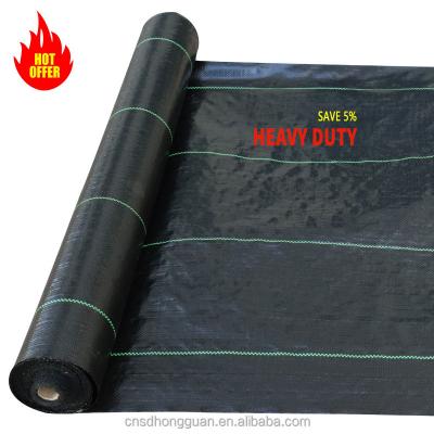 China Agriculture Garden Ground Cover Weed Control Barrier Landscape Geotextile Cloth Plastic Plastic UV Mulching Mat Breathable Anti Water Permeable for sale