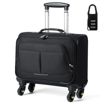 China Anti-Theft Inson High Quality Polyester Laptop Rolling Briefcase Box Carrying Bag Computer Backpacks With Wheels for sale