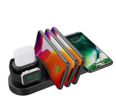 China Mobile Phone 5 in 1 Wireless Charging Station for Apple Product Apple Charging Station iPhone Apple Watch Charging Station for sale