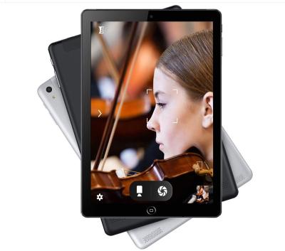 China Hard 10 1 Inch Tablet Android 1GB Ram 16GB ROM 3G CALL PAD Black Camera USB Silver Camera for sale