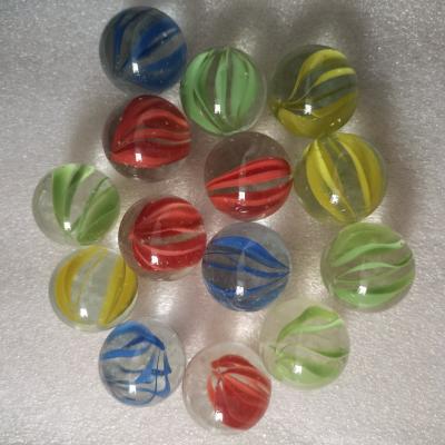 China Eco-Friendly Mixed Size Round Colorful Mixed Murano Toy Glass Marble Balls for sale