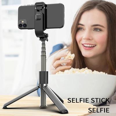 China Mini Portable ZF Selfie Stick Tripod Stick Tripod Tooth Folding Selfie Artifact Aluminum Alloy Live Sports Digital Camera Selfie Stick L03 for sale