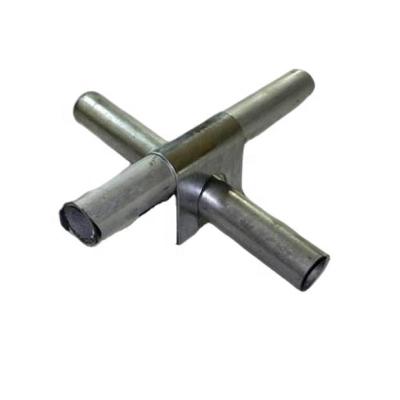 China Greenhouse Structure Accessories Steel Pipe Buckle Tube Clip Tube Fastener Card Pipe Cross Pipe Hold Down Small for sale