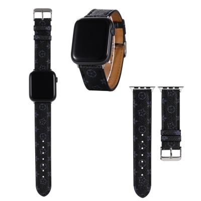 China For Apple Watch Band Leather Material Watch Strap For Apple Watch Bands iwatch Series 6 5 4 3 2 1 for sale