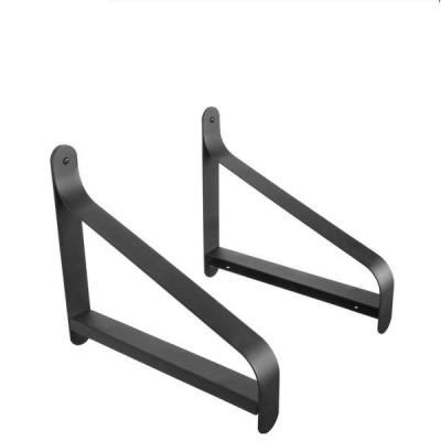 China Chromed Floating Wall Shelf Bracket Heavy Duty Concealed Floating Shelf Brackets for sale