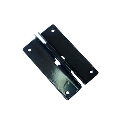 China Stamping Metal Window Parts Black Powder Coated Aluminum Sheet Metal for sale