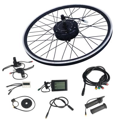 China 105C long life hub motor 500w eco-friendly ebike conversion kit for mountain ebike 16