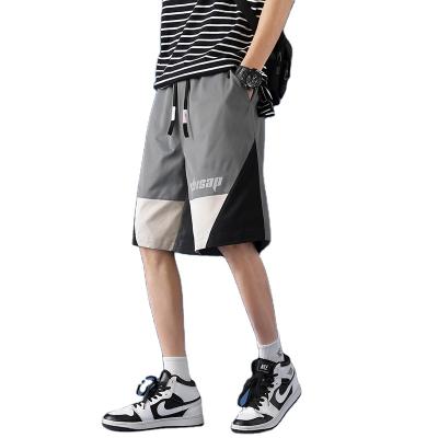 China Anti-wrinkle cargo shorts pants five minutes men's summer casual men's fashion nc ins fashion korean cotton brand new loose bag for sale