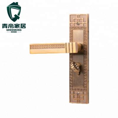 China Modern Stainless Steel Vintage Sliding Glass Door Handle Lock for sale