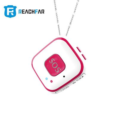 China Brand RF-V28 2G ReachFar Mini GPS Kid Locator Device 2G LBS WIFI Mini GPS Tracker Handheld Personal Google Map SOS Alarm for sale