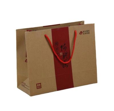 China Hot Buying New Design Paper Packaging Bag Printing Paper Recyclable High Quality Cheap Colorful Custom Wrapping Paper Tote Bag for sale