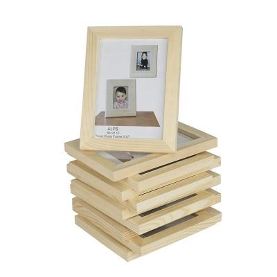 China Wholesale hot sale carrier modern luxury home sublimation maid picture wooden photo frame for sale