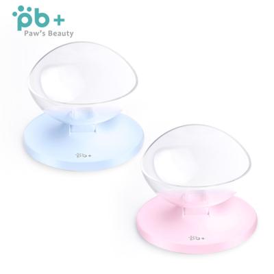 China Fashion Pet Food Plastic Water Stocked Feeding Drinking Bowl Set for sale